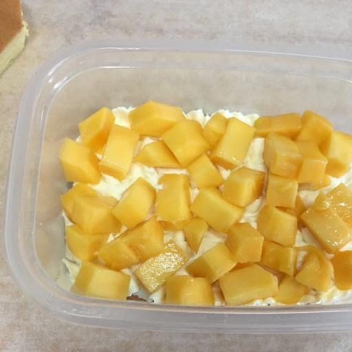 水果盒子蛋糕,香甜美味,挑食的孩子最爱吃,做法超简单!