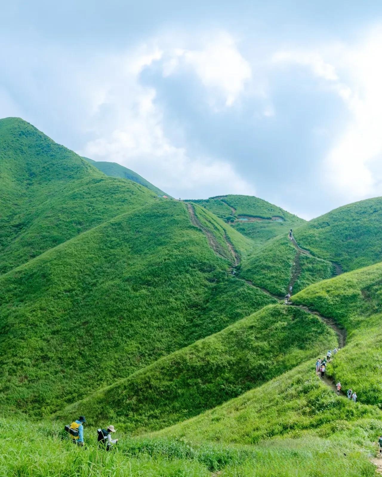 连续3年看绿色武功山!不踩雷爬山徒步攻略!