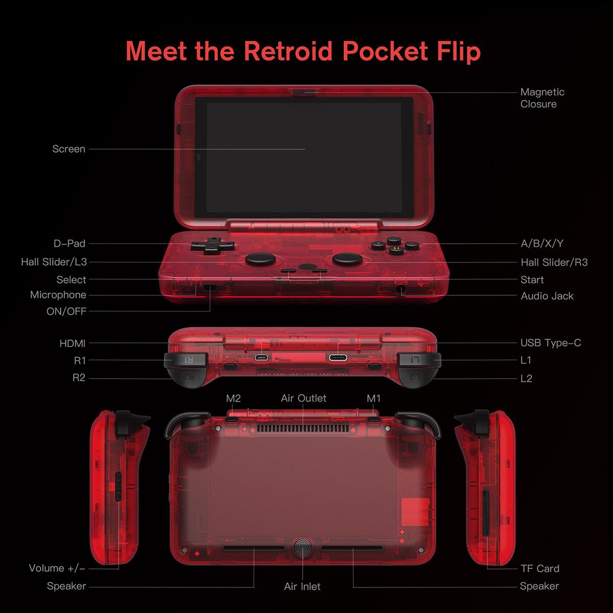 图片[2] - Andorid版单屏NDS？翻盖模拟掌机Retroid Pocket Flip将开启预售 - 小轻秀场