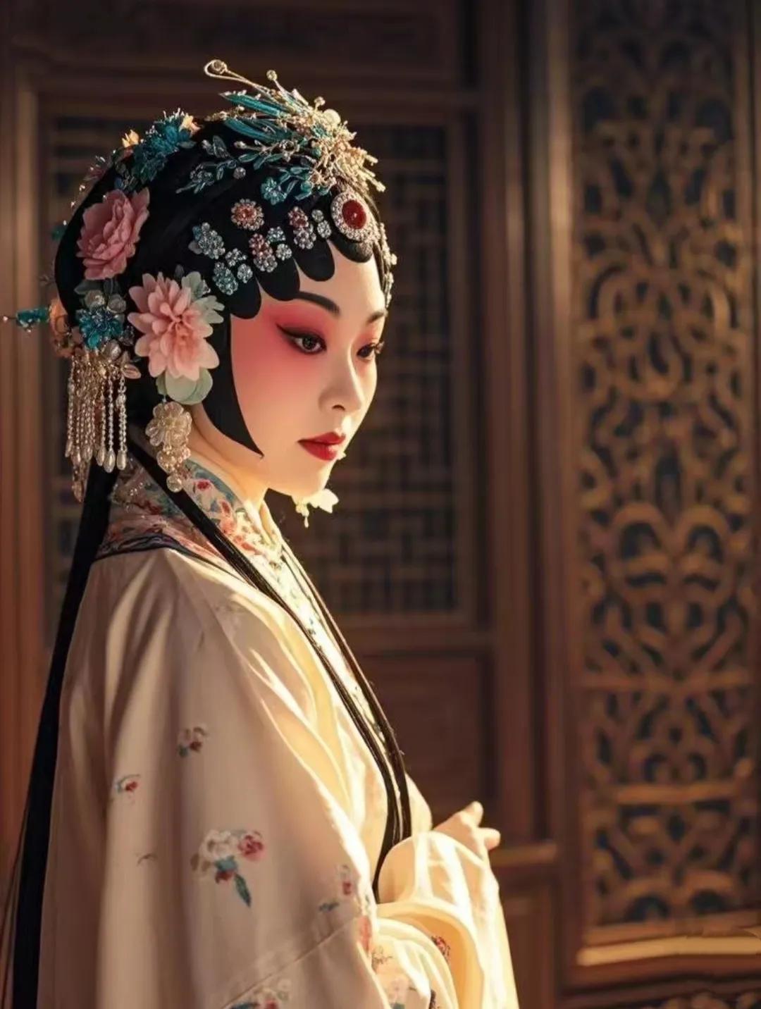 京剧头像分享丨京剧花旦之美 华丽之魂
