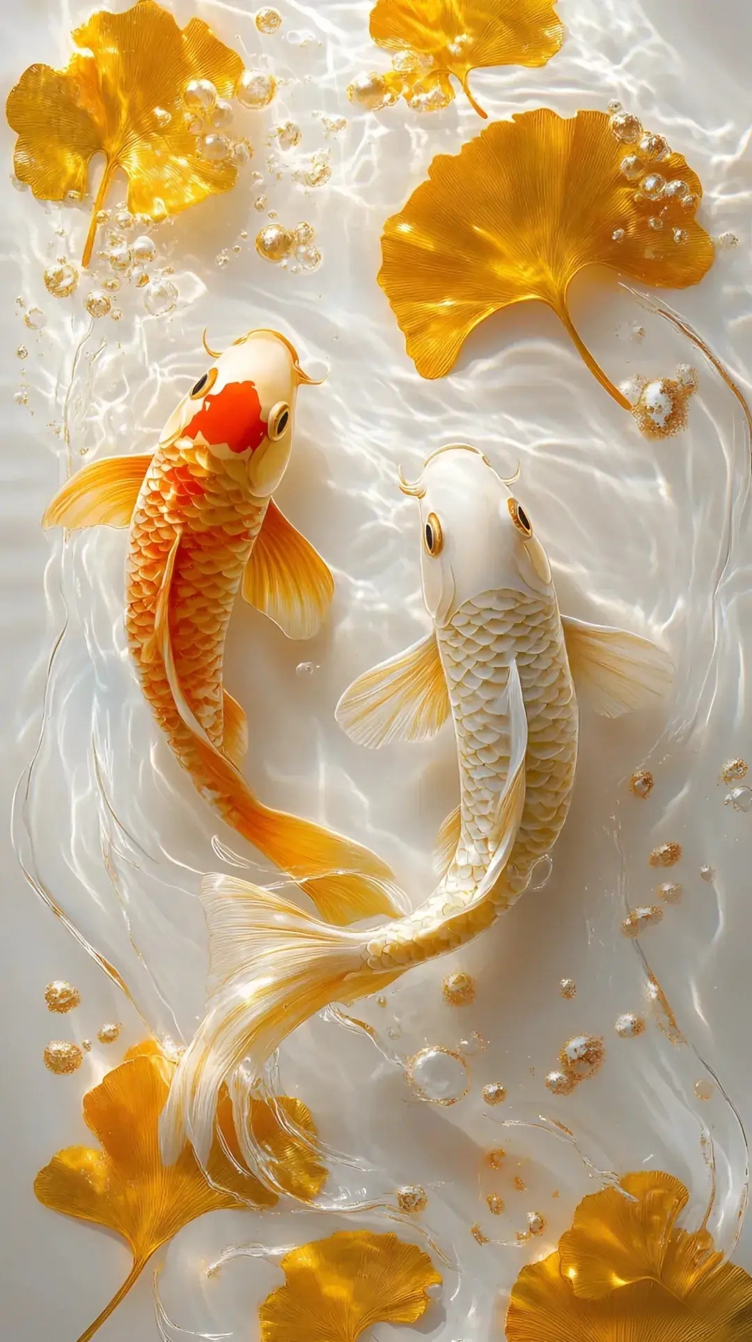 难得一见招财转运图/金鲤附体,财富相随,诸事皆顺,好运一生