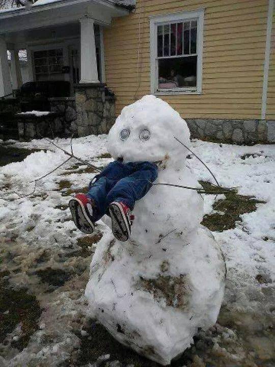 雪人真实 搞笑图片图片