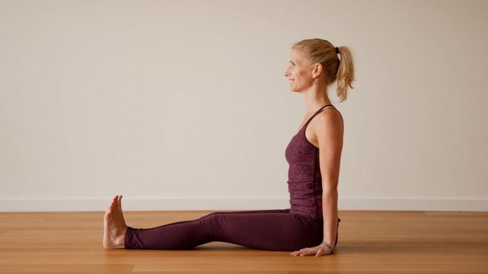 瑜伽dandasana杖式的完整姿势分解 循序渐进的练习法及修改