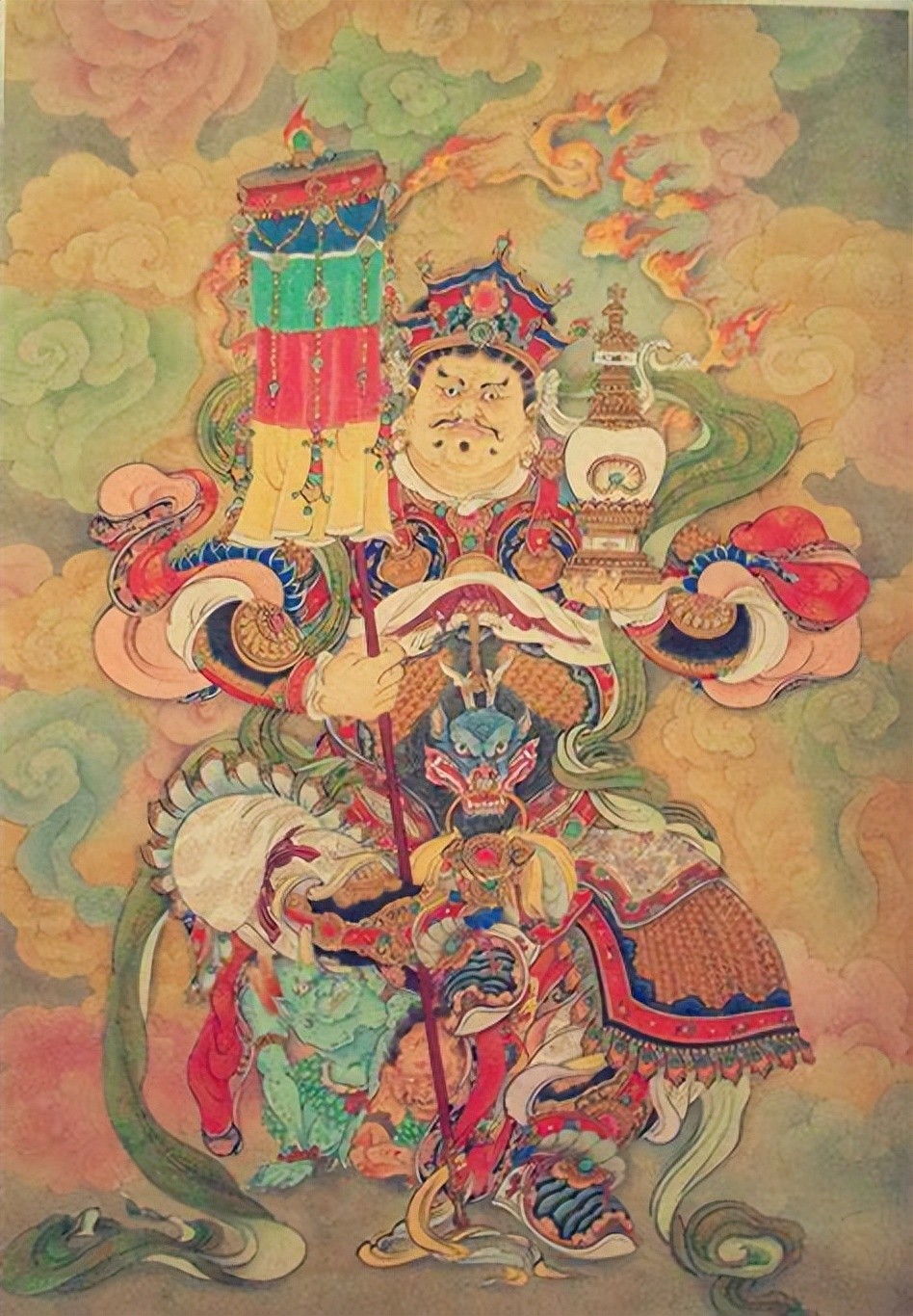 从佛门战神到天庭元帅:托塔李天王千年"变形记"