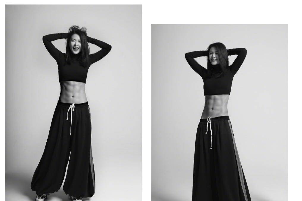 37岁谭维维秀逆天"8块腹肌",42天瘦14斤,好身材靠的全是自律