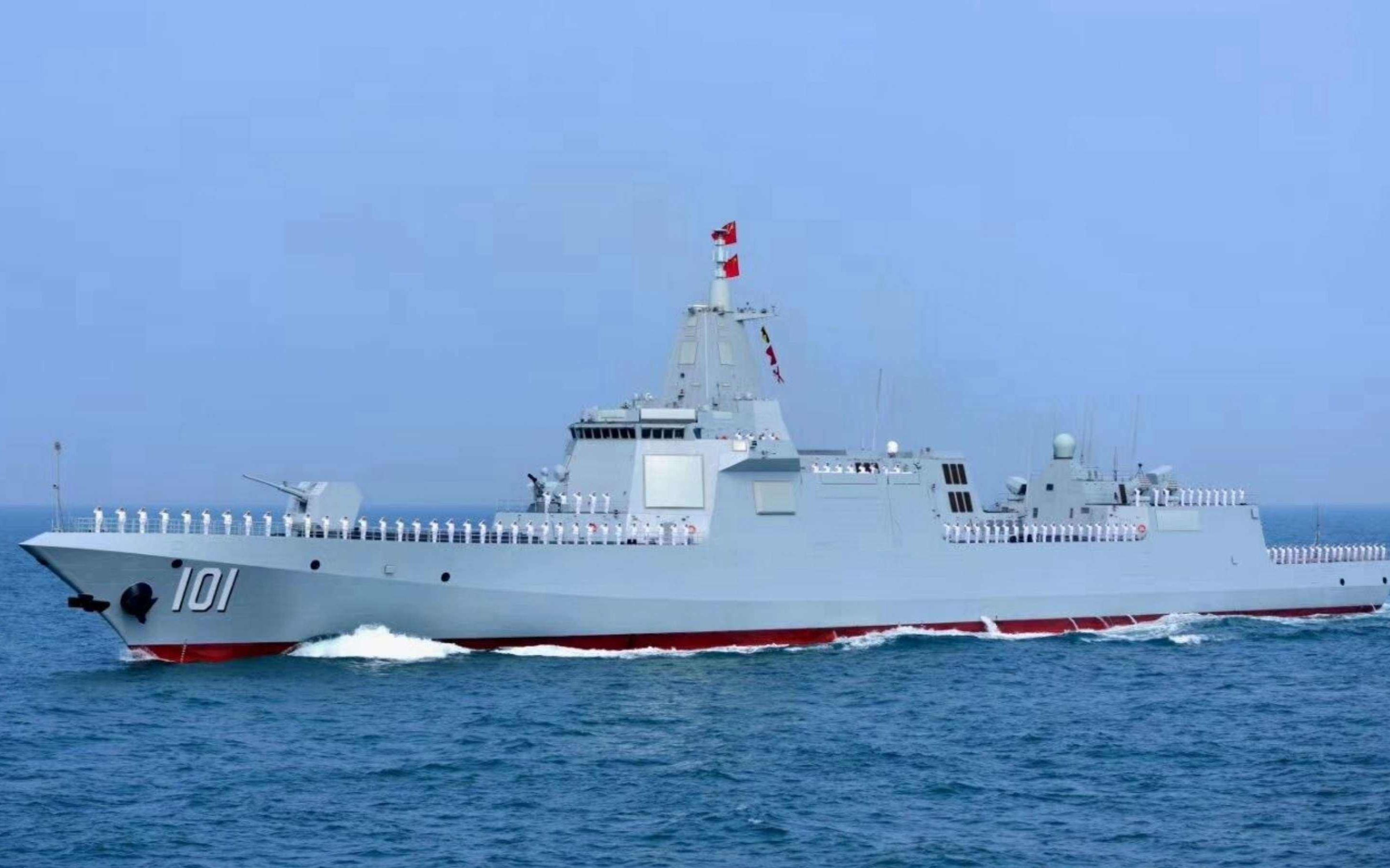 日本方面总是紧盯我国海上军舰的动向,但是这次对于我国的万吨大驱