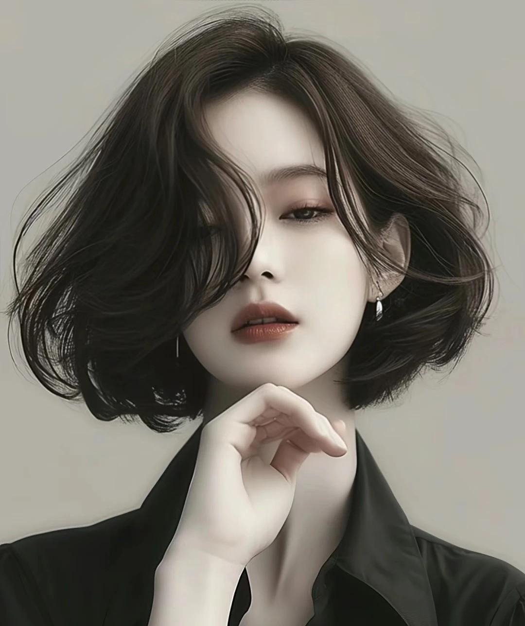 一下专业的发型师,让他们为你量身打造一款最适合你的波波头大卷吧!