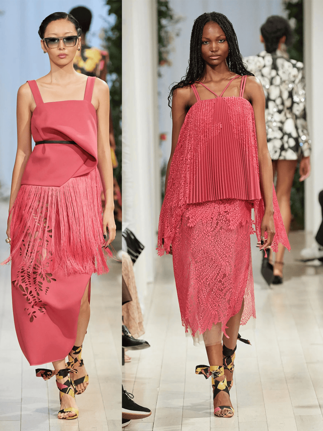 bibhu mohapatra 2024春夏系列,流苏,薄纱,花卉等设计