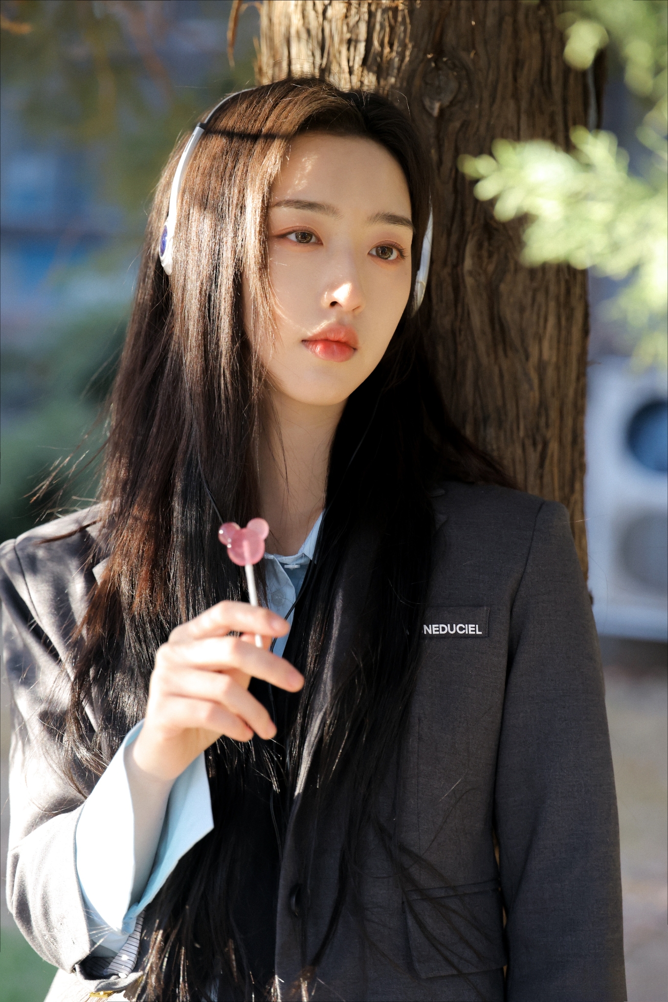 小花邓恩熙学妹造型,青春飞扬的美少女!