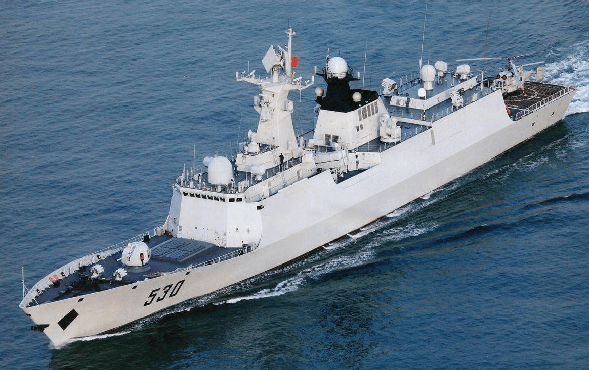 (054a首舰之争,530徐州舰胜过529舟山舰)我国054a型护卫舰到今年也就