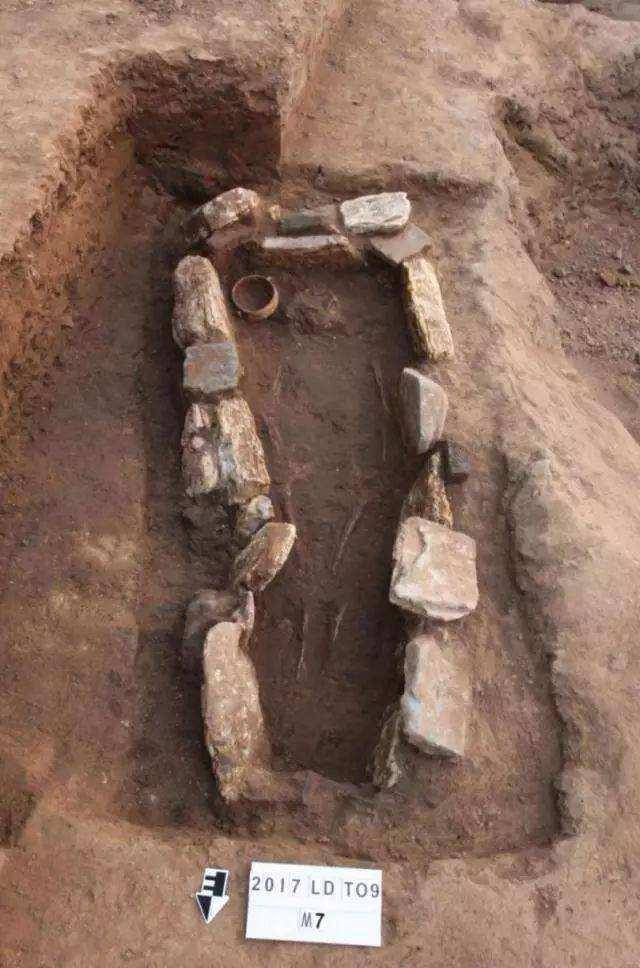 新疆发现罕见石板石棺墓,还挖出11具遗骸,其中7个大人,4个小孩