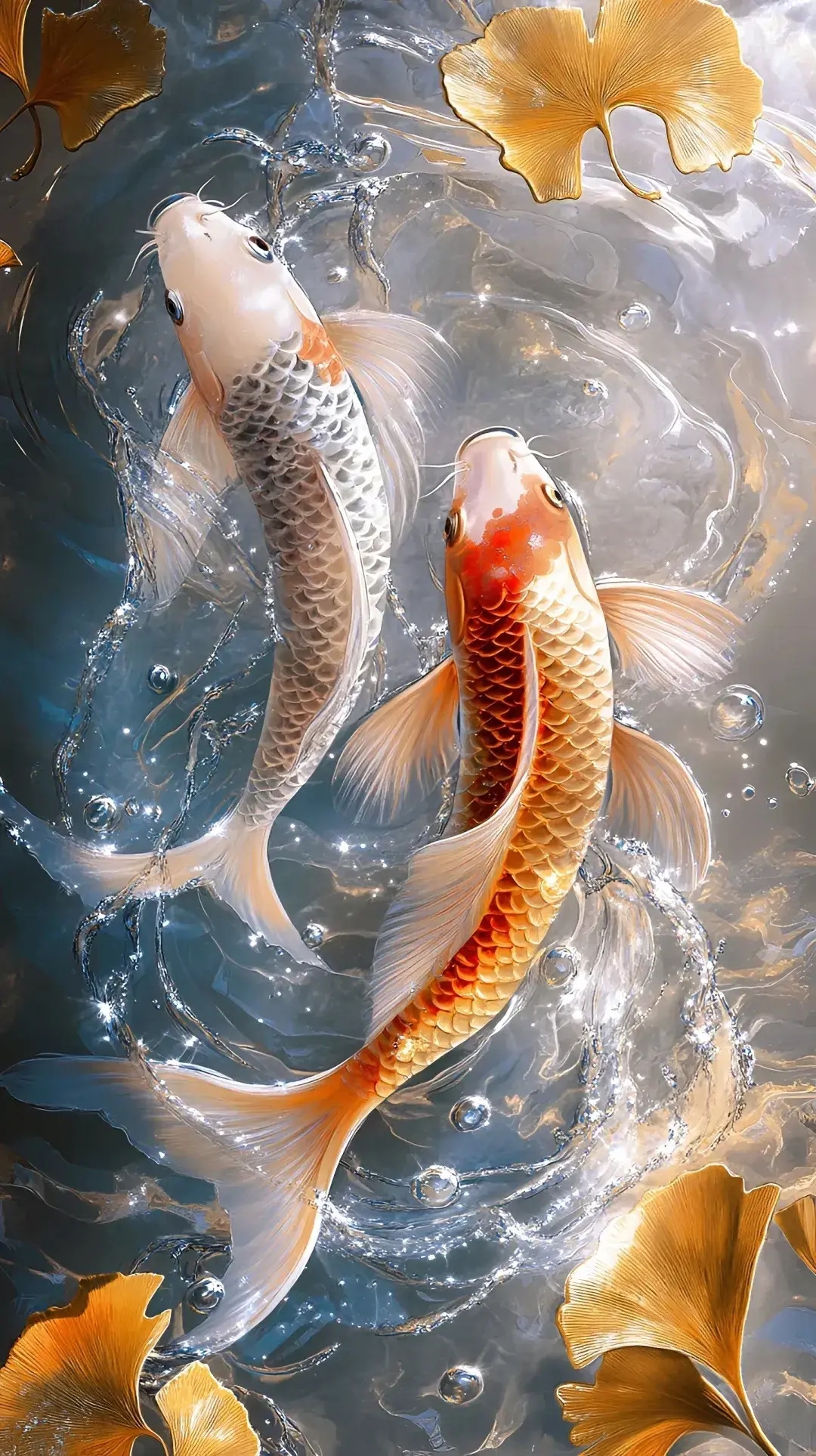 难得一见招财转运图/金鲤附体,财富相随,诸事皆顺,好运一生