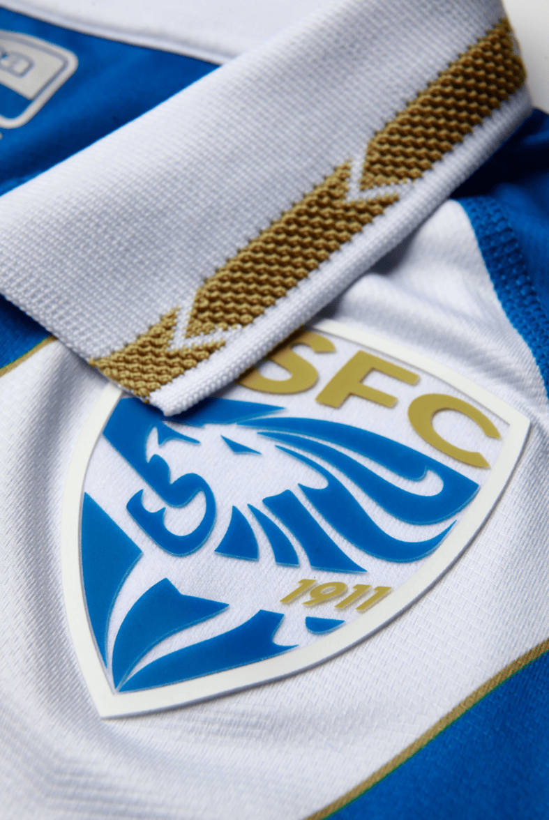 布雷西亚足球俱乐部全新主客场球衣