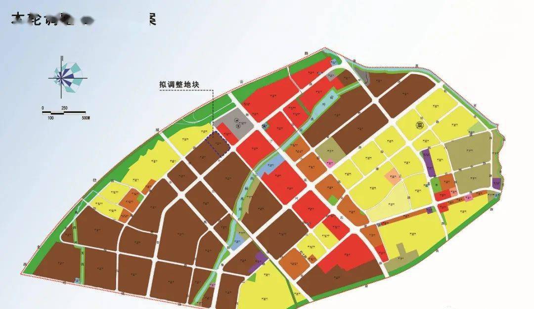 扬州沙头规划五个版图图片