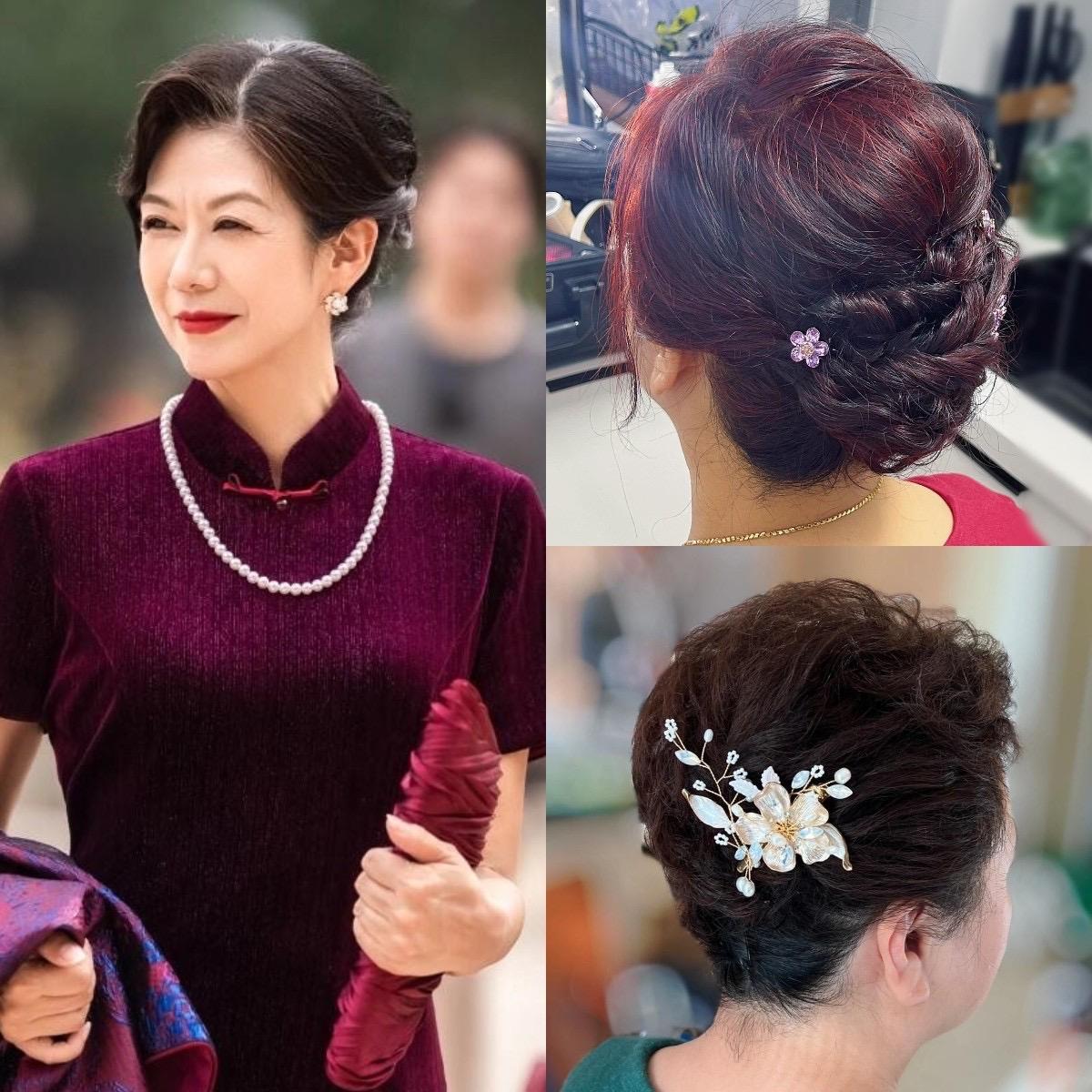 中老年女人,为什么劝你多盘发,穿基础款?看完上海妈妈你就懂了