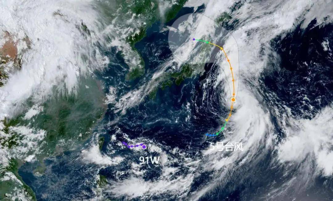 5号台风玛莉亚路径发生变化,直接锁定日本,为何会向日本移动?