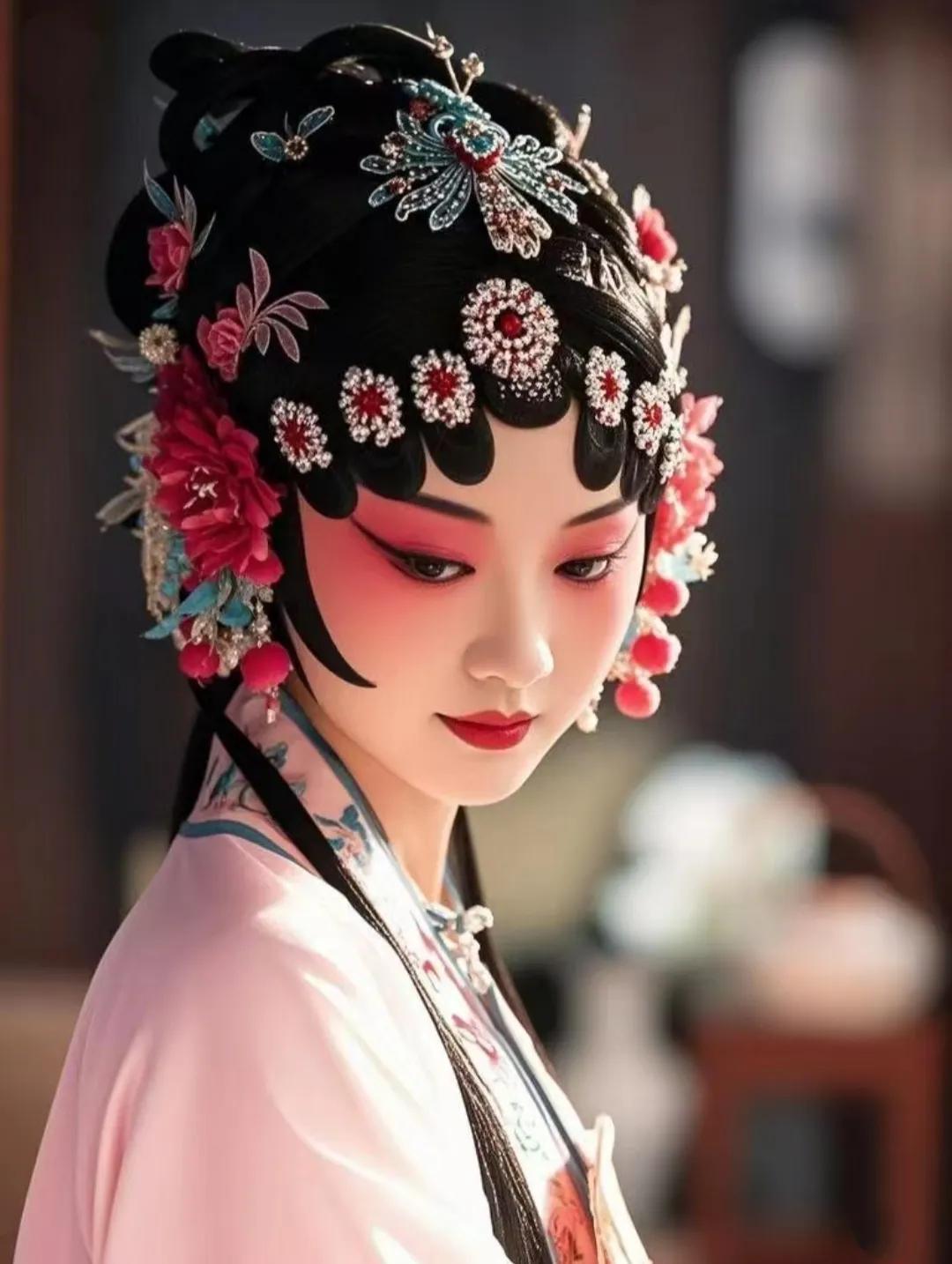 京剧头像分享丨京剧花旦之美 华丽之魂