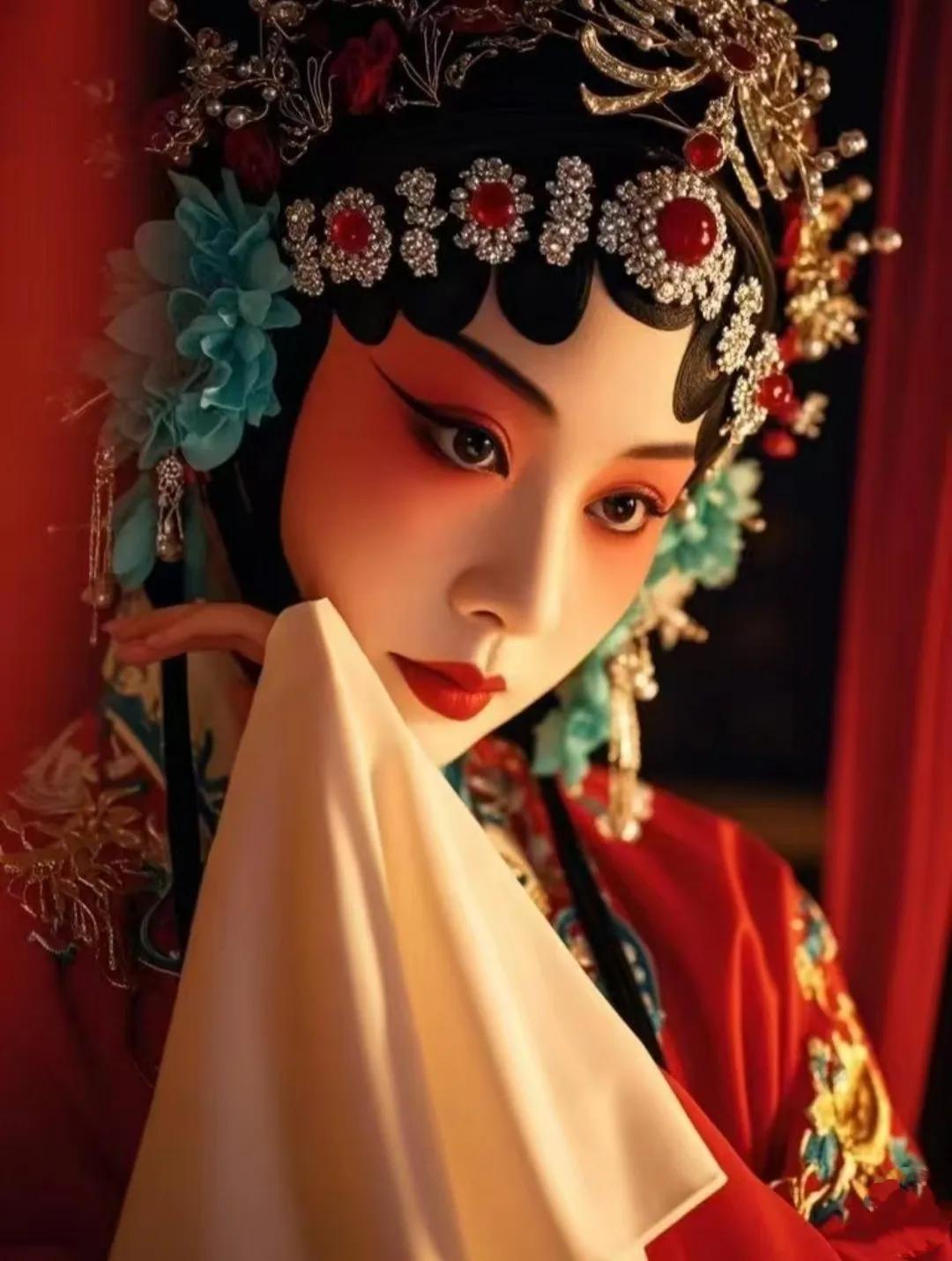 京剧头像分享丨京剧花旦之美 华丽之魂