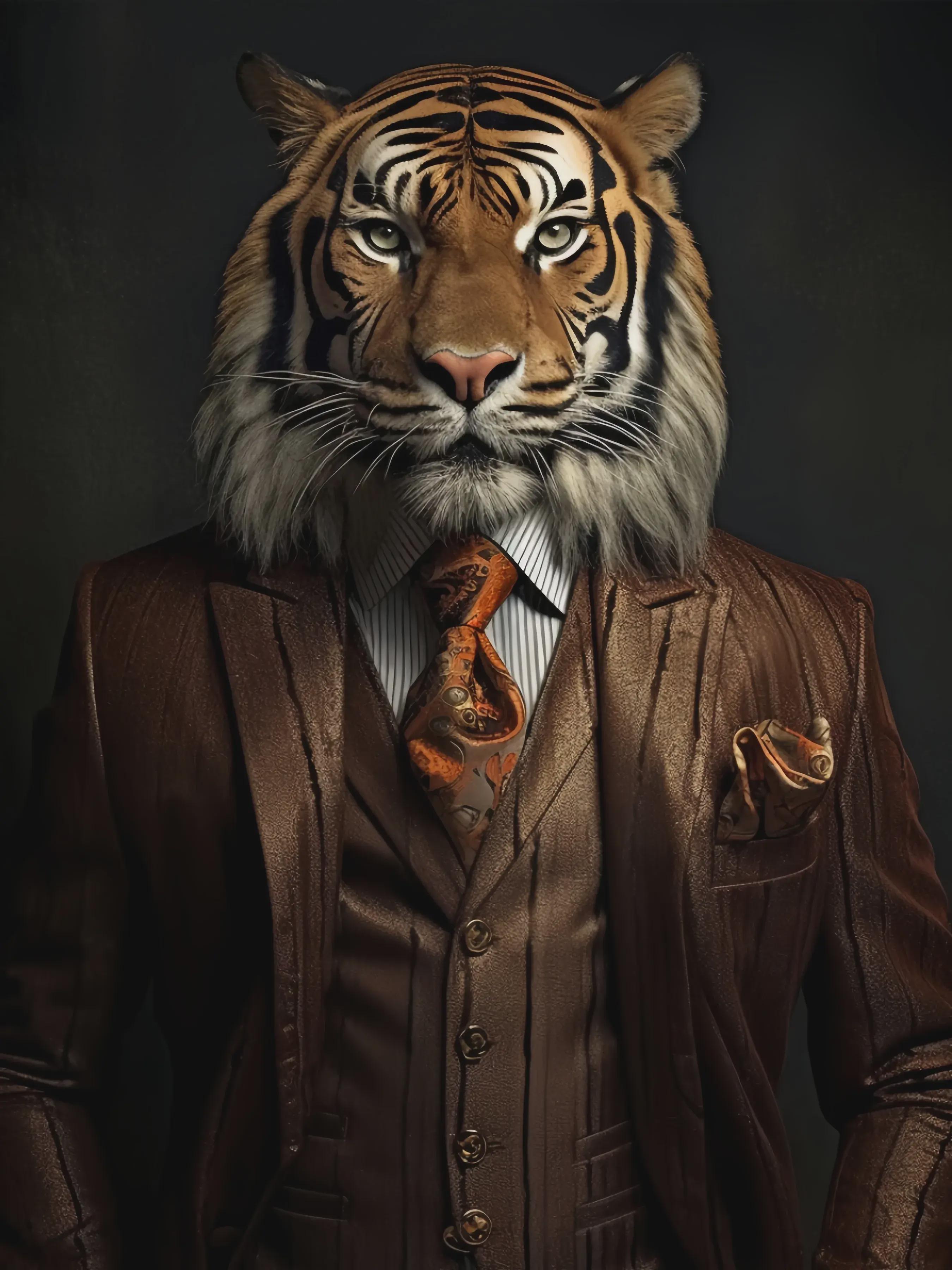 心理测试:哪个穿西装的猛兽最有压迫感,测测你哪方面的欲望最强