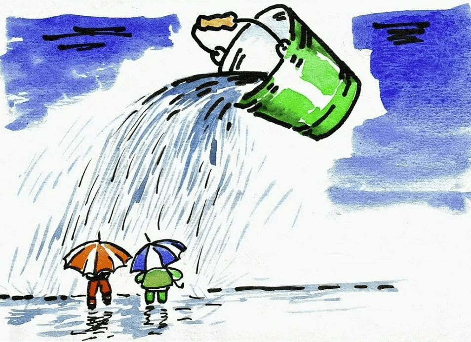 滂沱大雨8.