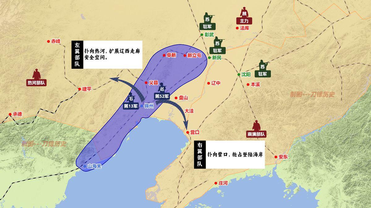西面战场,赵公武的第52军第2师,第195师并列行军,相继占领朝阳,叶柏寿