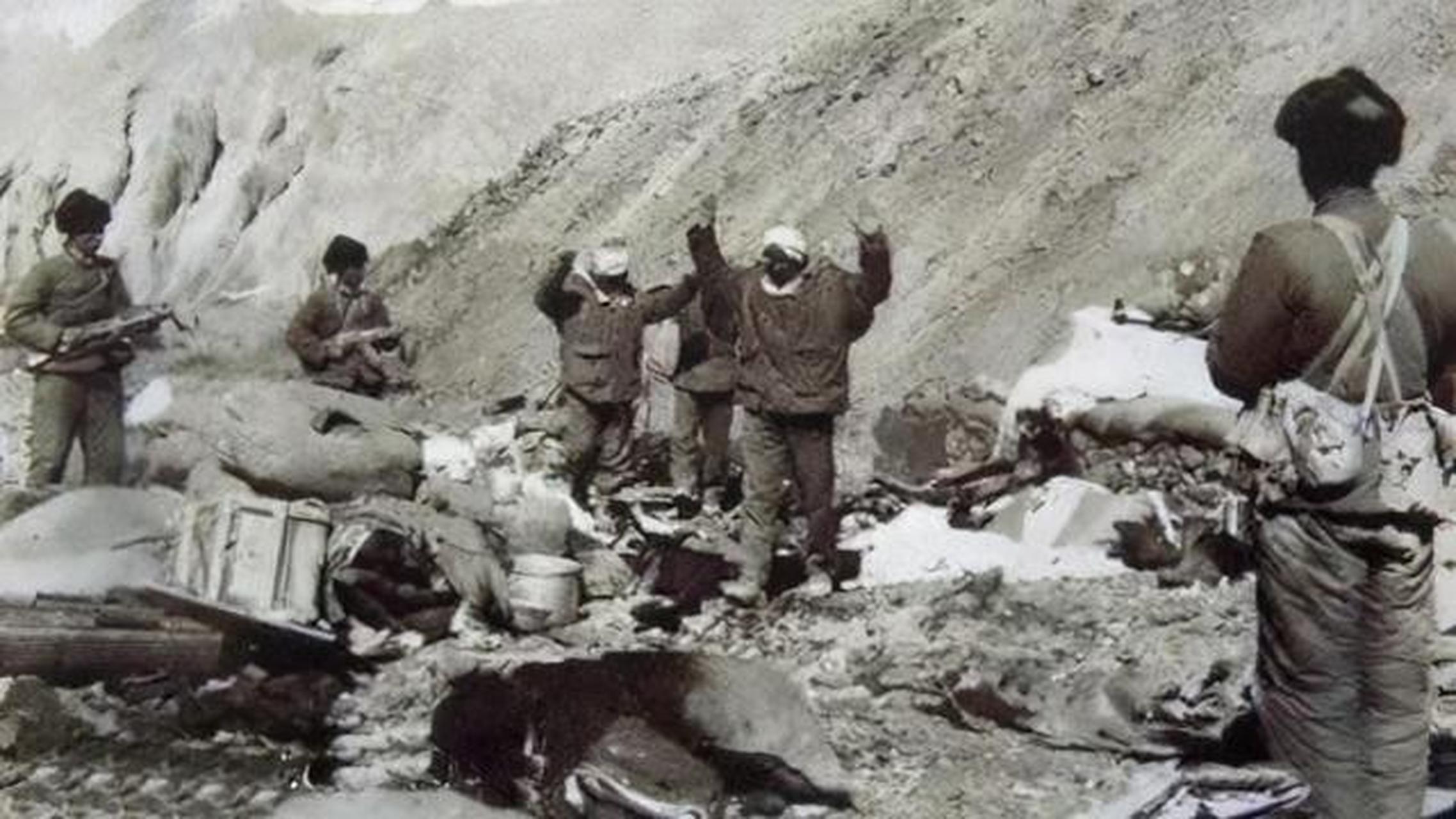 克节朗战役共歼灭入侵印军1897人,中国边防部队阵亡451人,负伤334人