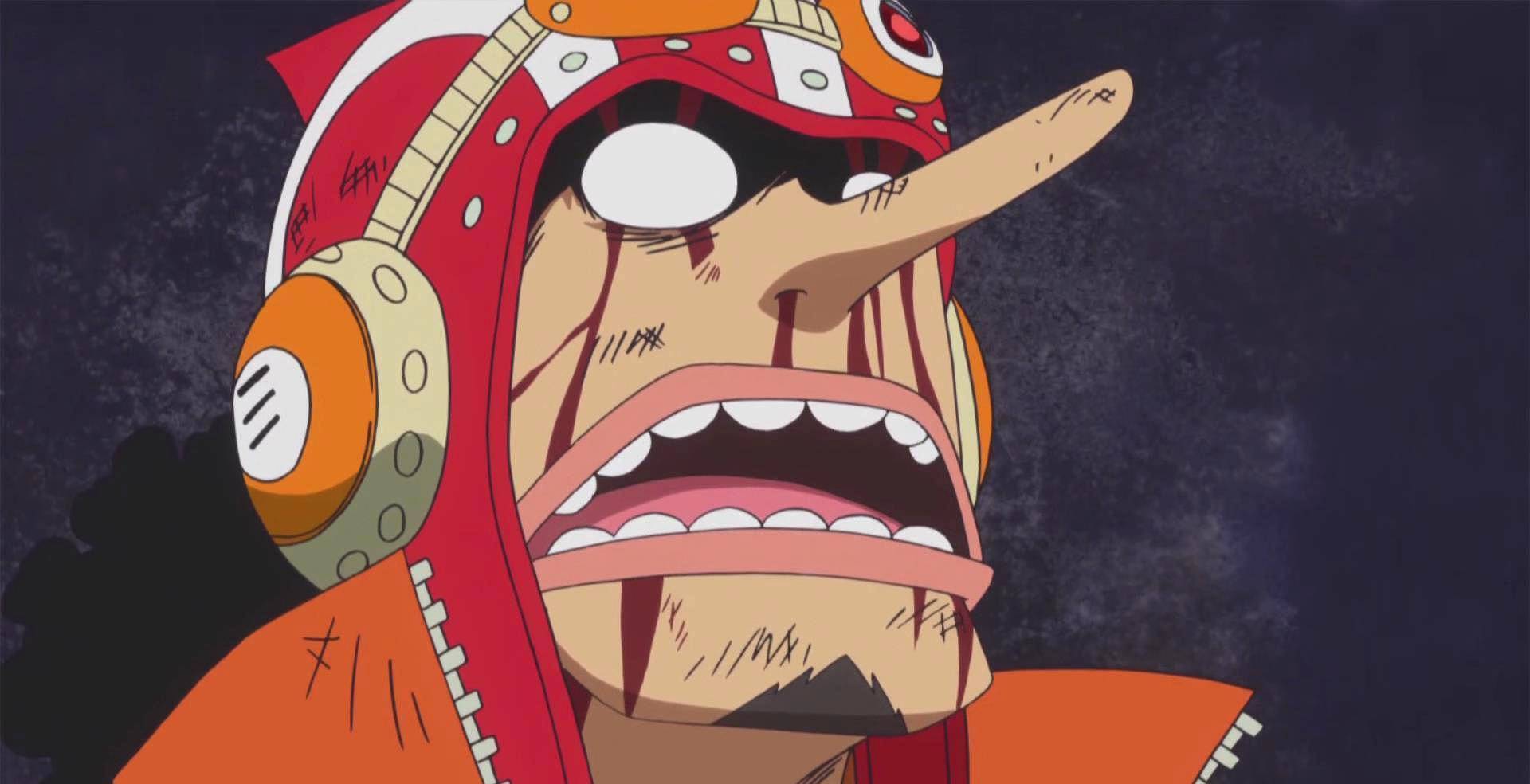 乌索普的实力其实不俗(毕竟他的爸爸在四皇之一手下任职狙击手,按