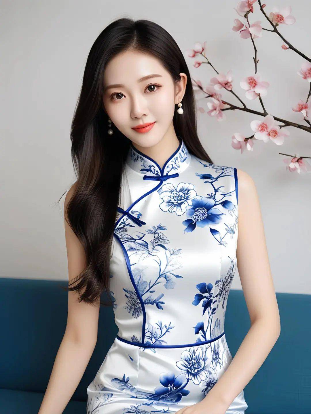 旗袍美女/一眼惊艳到你,纯纯的美呀