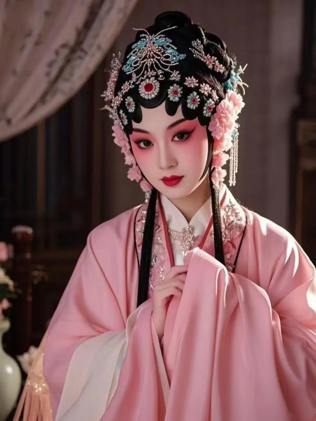 京剧头像分享丨京剧花旦之美 华丽之魂