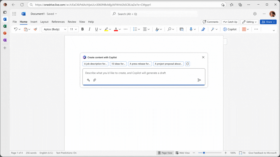 微软正式把 OpenAI 的 GPT-4 模型装进了 Office 套件