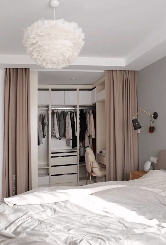 衣帽间:小房子的专属,大户人家同样适用!