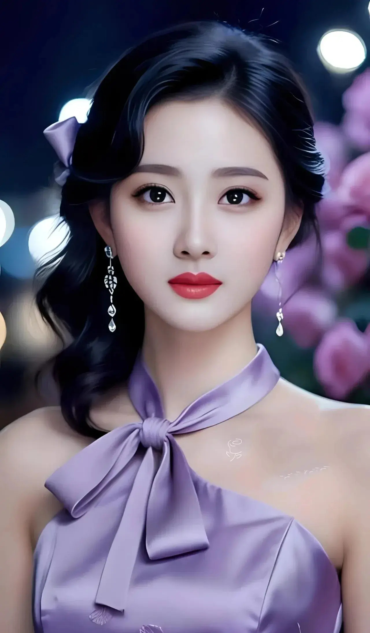 花容月貌,优雅迷人,女神的风姿雅韵,令人心驰神往!