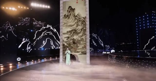 群“屏”拱月,皓月、烟火、舞台再现“海上生明月”