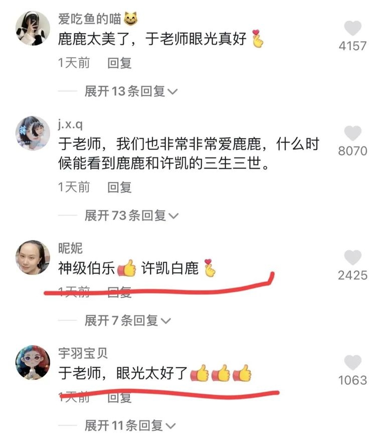 于正发白鹿照片称她是自己最好的作品,网友不满认为他蹭白鹿热度