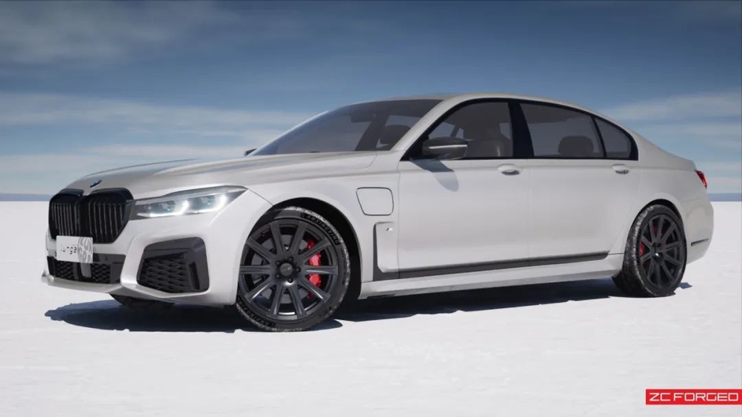 时尚是个轮回,宝马7系e65这款轮毂真凹