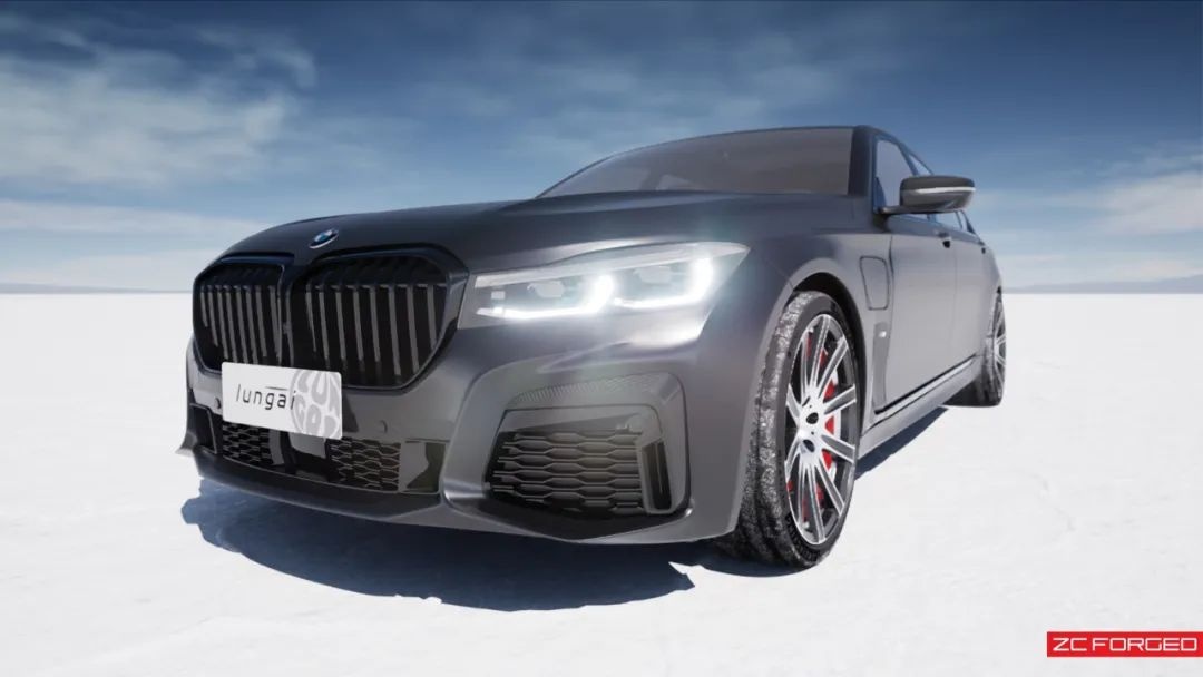 时尚是个轮回,宝马7系e65这款轮毂真凹