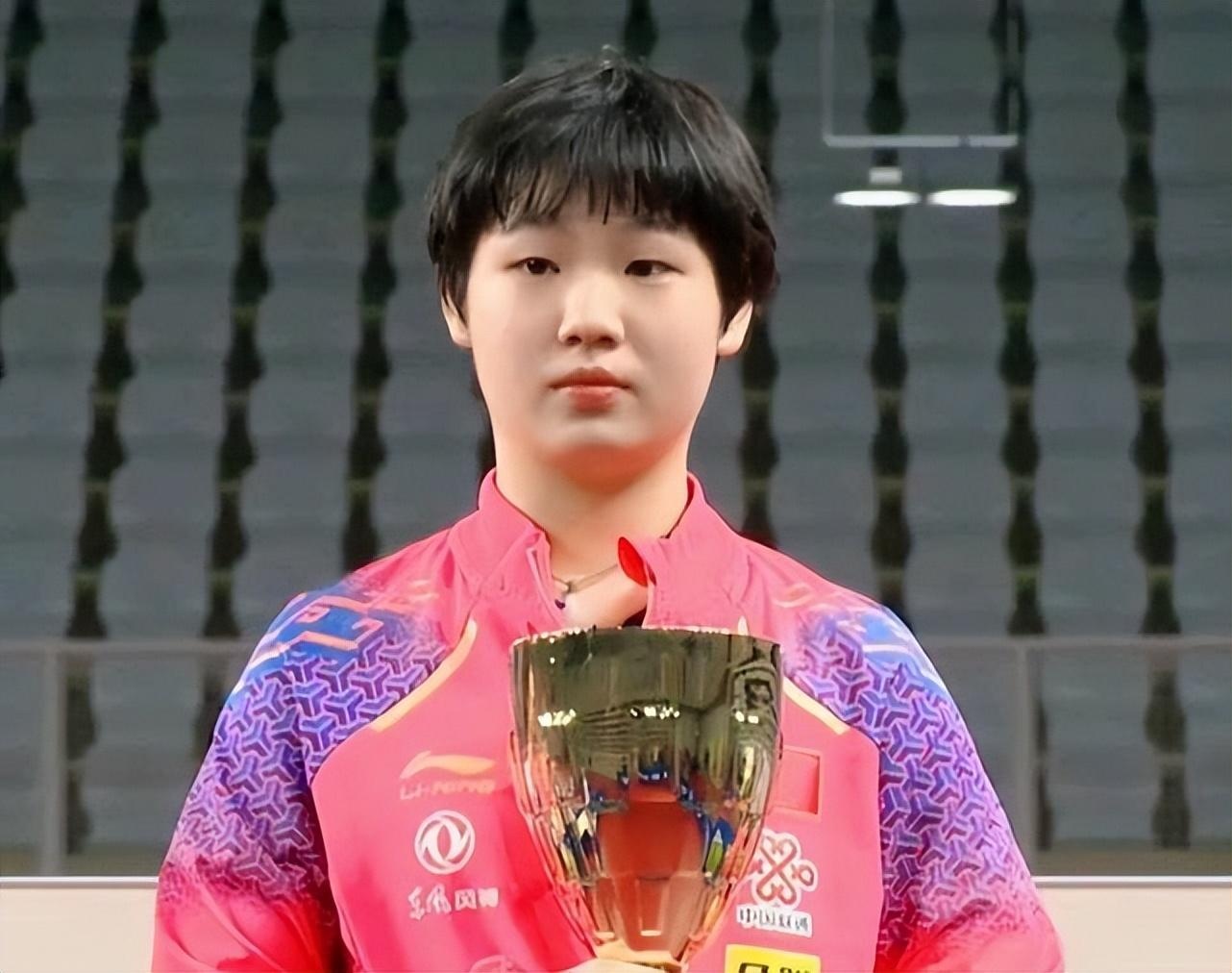 中国乒乓球大捷,3-0击败韩国组合混双夺冠,00后蒯曼剑指2冠王